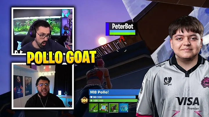 Streamers React to Pollo DESTROYS PeterBot OFF SPAWN in Solo Series Cup