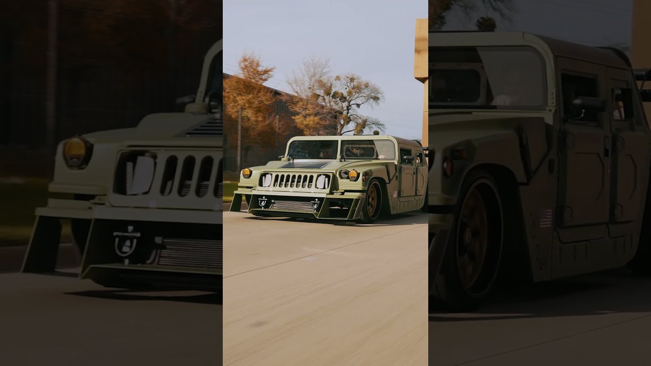 6x6 Hellcat Powered Humvee 
