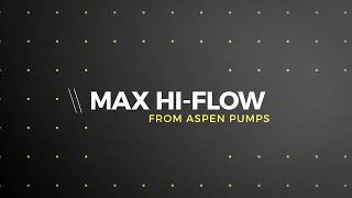 Aspen Max Hi Flow - Εγκατάσταση | Kanellakis S.A.