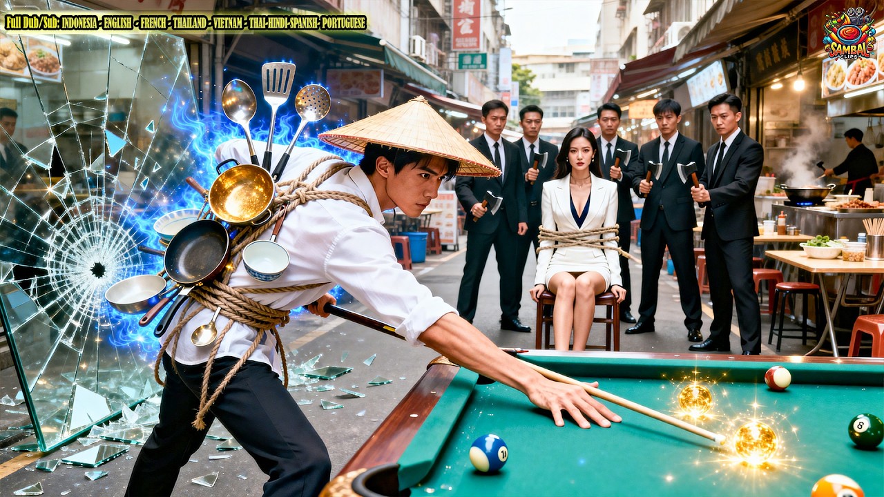 Pemuda miskin diejek semua, ternyata dewa biliar tersembunyi, satu pukulan pecahkan rekor dunia!