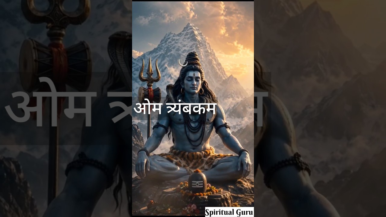 Mahamrityunjay Mantra short video Om trayambakam