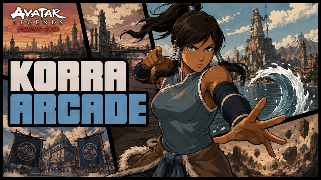 Avatar Legends KORRA ARCADE YouTube avatar-legends-korra-arcade-youtube