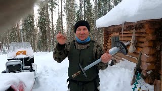 картинка: С Григоричем на таёжной  речке \ Рыбалка на ХАРИУСА \ Часть 1 \ Заезд \ УРАГАН снова в строю