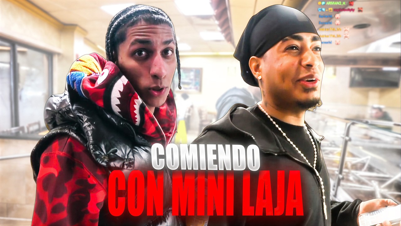 REYDELACITY SE ENCUENTRA CON MINI LAJA Y VAN A COMER