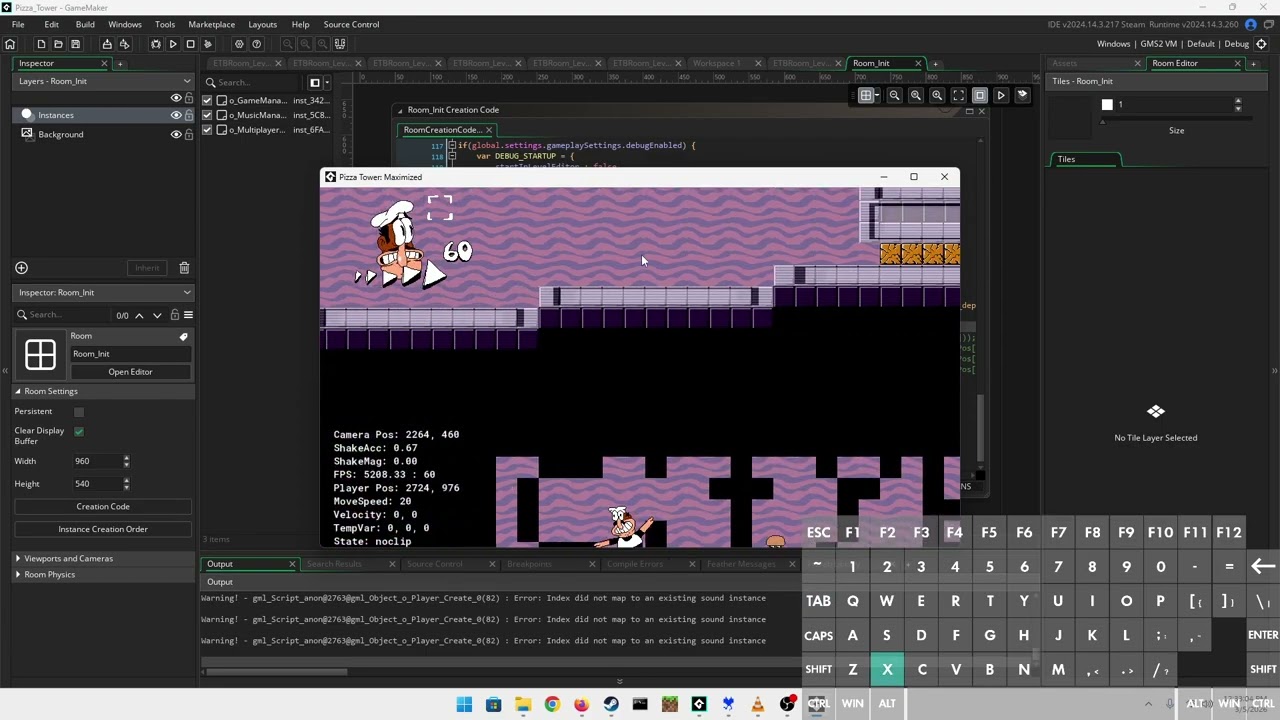 (Pizza Tower: Maximized) W.I.P Level 2 Showcase