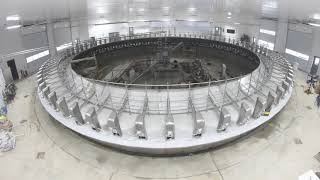 Perry Creek Dairy Rotary Install