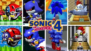 Sonic the Hedgehog 4: Origins of All Enemies, Bosses & Zones