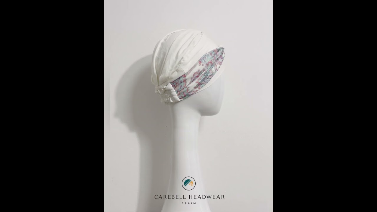Turbante Para Quimioterapia Elegance Marbella - Tejido De Bambú, Suave Y Cómodo Para Alopecia