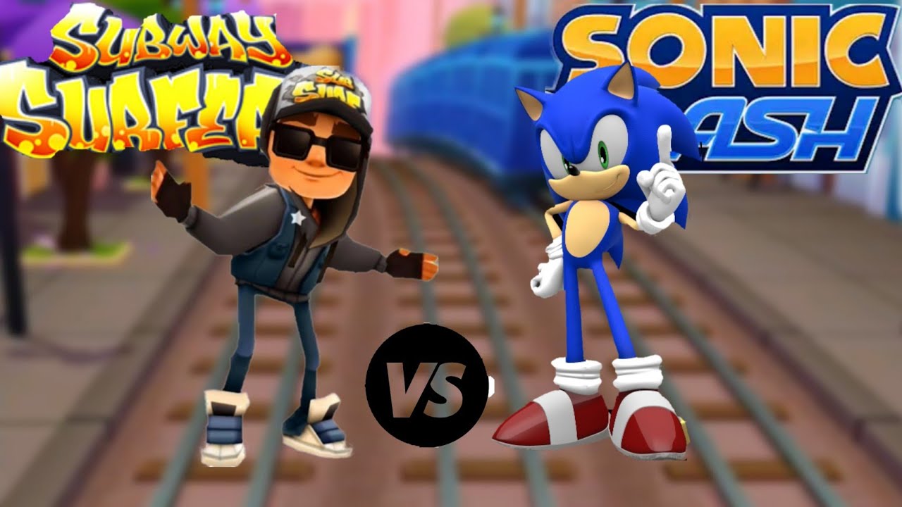 WHO IS THE BEST??? Subway Surfers VS SONIC Dash Race!!!