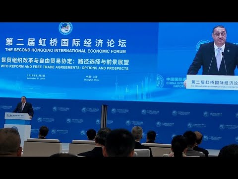 დავით საგანელიძის სიტყვით გამოსვლა შანხაის ფორუმზე