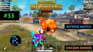 [Hindi] PUBG MOBILE | INTENSE MATCH CHICKEN DINNER WITH SUBS SQUAD - 