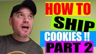 How to Ship Cookies that dont break [ step by step tutorial shipping cookies by mail nationwide]