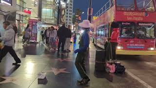 The music performer . Hollywood CA