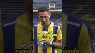 DI MARÍA INVITÓ A VELIZ A VOLVER A ROSARIO CENTRAL | #Shorts 