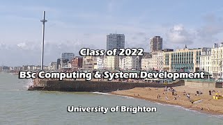 Class of BSc Computing & System development - University of Brighton Graduation Ceremony 2022