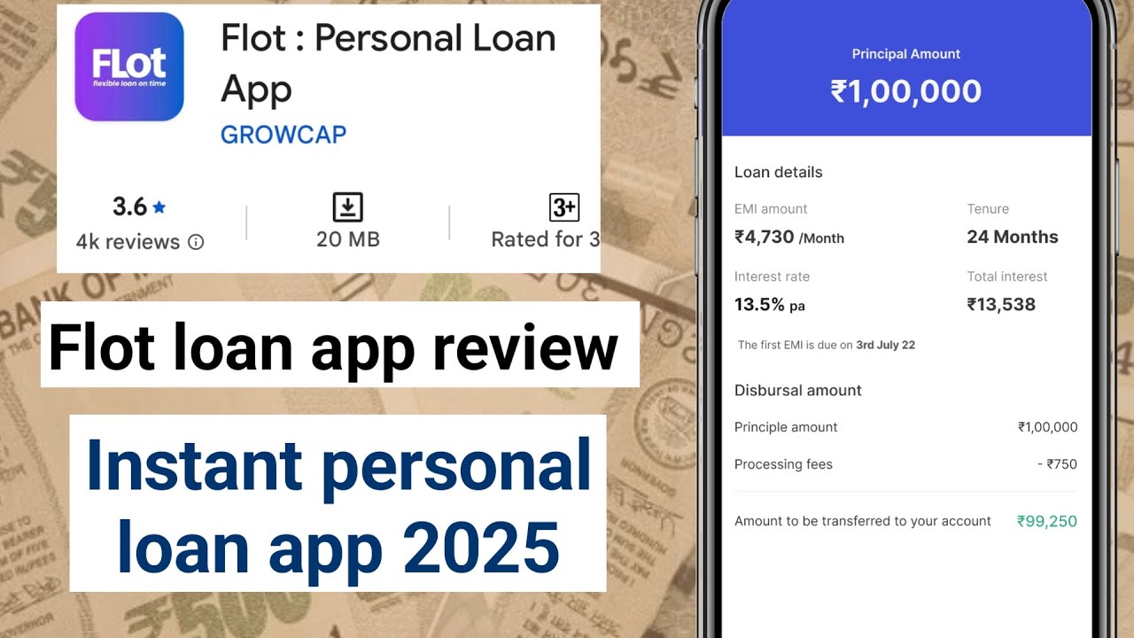 Flot loan app review | flot loan app Real or fake | new instant personal loan app 