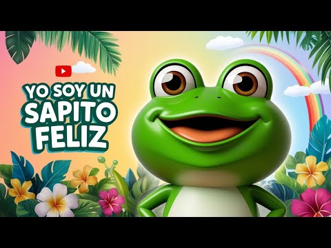 ¡Yo Soy un Sapito Feliz! 🐸✨ | Canción Infantil Divertida para Niños