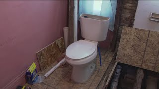Call 11 for action preview: Toledo woman has no working toilet as contractor ditches unfinished job