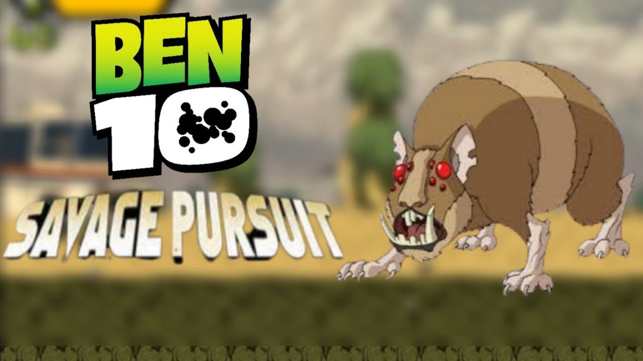 JOGANDO O CLÁSSICO JOGO DO BEN 10 EM FLASH! - Ben 10 Savage Pursuit ...