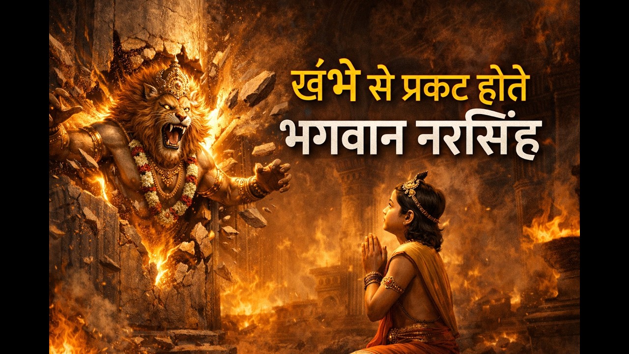 भक्त प्रह्लाद की अडिग भक्ति और अहंकार का अंत | नरसिंह अवतार की महागाथा