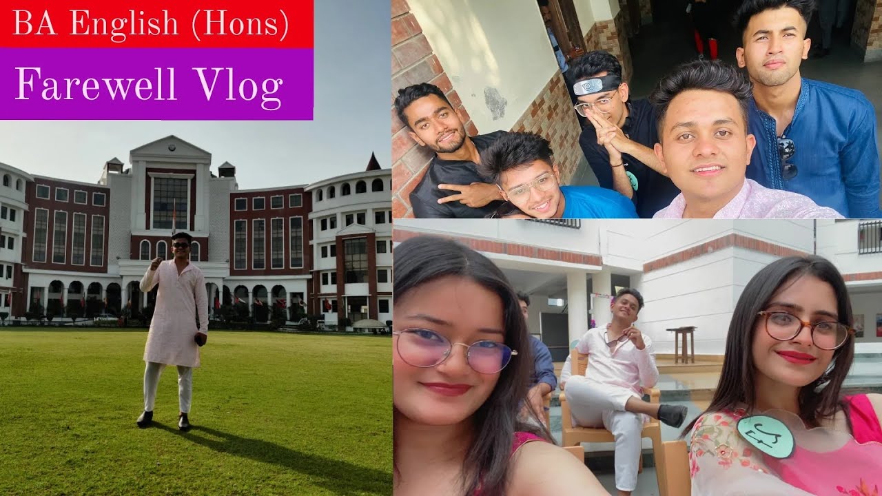 BA English (Hons) Farewell Vlog //Graphic Era Hill University