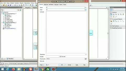 membuat database menggunakan aplikasi powerdesigner 16.5