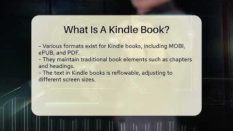 What Is A Kindle Book? - Talking Tech Trends