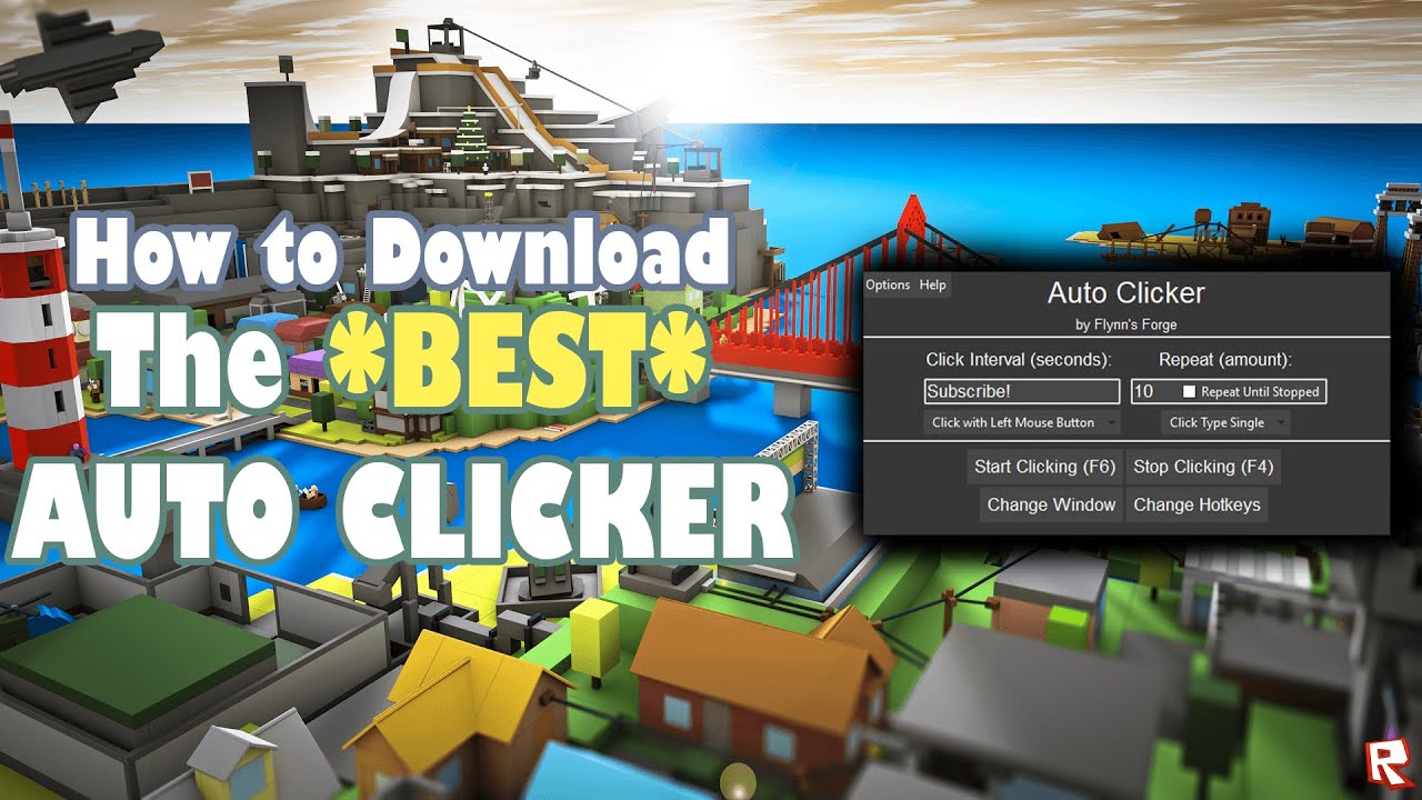How to DOWNLOAD the BEST Roblox Auto Clicker! *1,000+ CPS* 