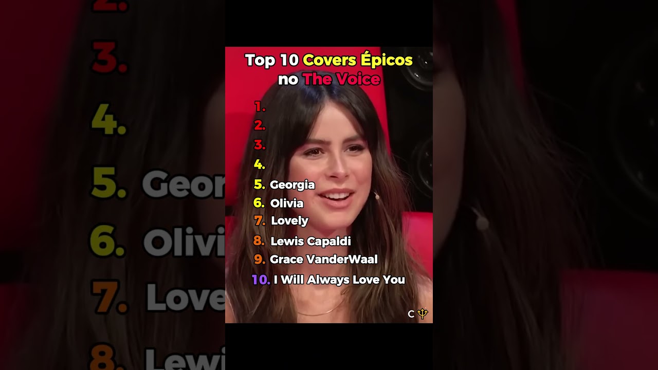 Top 10 Covers Épicos no The Voice c🔱 
