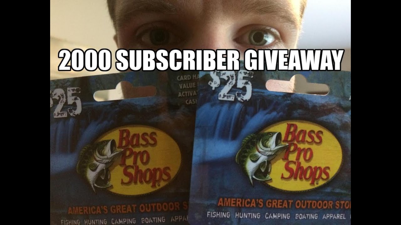 how to catch catfish in texas 2000 Subscriber Giveaway (CLOSED)