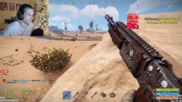 xQc claps myth on his base [ OTV rust highlights ]