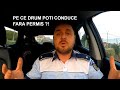 Unde poti SA CONDUCI mașina daca NU ai PERMIS de conducere?!