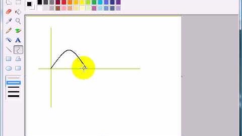 M8(5) How to draw a curve in MSPaint