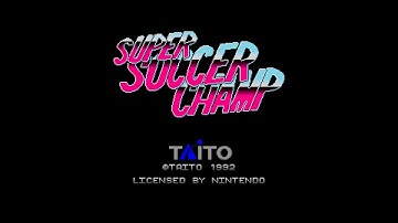 Super Soccer Champ (SNES 60Hz / US) - Intro / Attract Mode