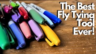 Why Sharpies Are The Ultimate Fly Tying Tool Ever Created!!