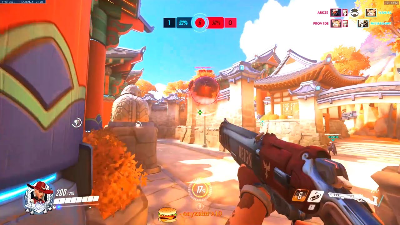 Dafran Insane Ashe gameplay - Overwatch Season 29 Top 500