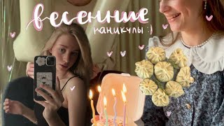 весенние каникулы // подготовка к егэ // study with me