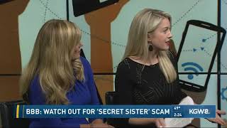 BBB: Watch out for "secret sister" scam