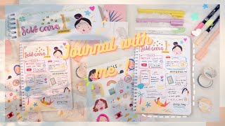 Self Care Journal : Journal with me 🇮🇩 I Scrapbooking, Doodle with me, Chilling, Cooking dll