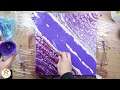 Acrylic Pouring und Sand (3/3) | Acrylgiessen Tutorial (Deutsch)