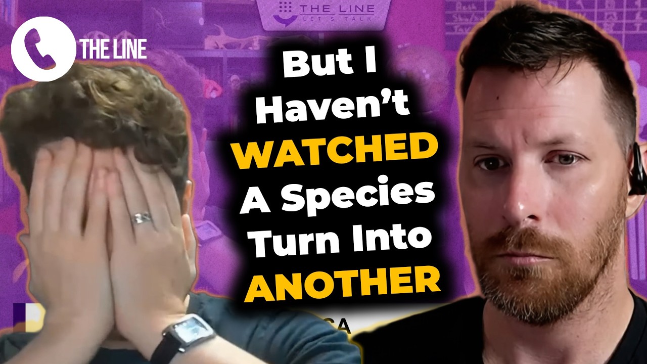 Попытка этого звонящего дискредитировать эволюцию была жалкой | Форрест Валкай и Джастин ДЗ