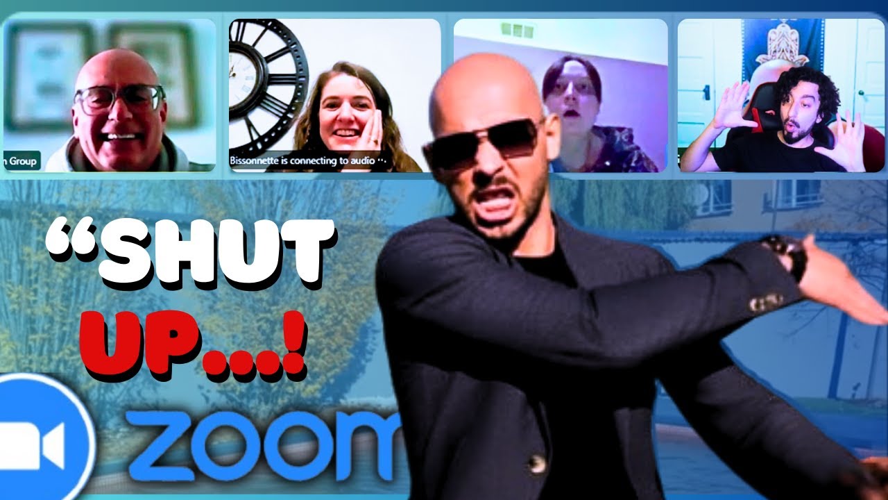 Andrew Tate Bot Trolling Zoom Classes | Funniest Prank Ever 😂🔥