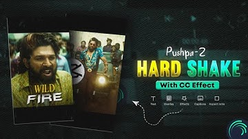 Instagram Trending Pushpa 2 Reels Trensition | Hard Shake | Capcut Video Editing