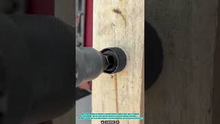 Hole Saw Drill Tool: Precision Cutting Process for Perfect Wood Openings #innovationtools