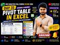 Pivot Table in Excel 🔥 Analyze Data Like a Pro | Day 35
