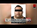 Trasladan al Altiplano a Ramón Ángel 'El R1', señalado como líder de una célula del CJNG