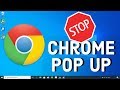 How To Disable Pop Up Ads in Chrome + Disable Bottom Right/Left Side Ads