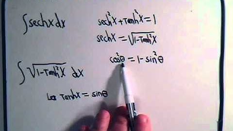 Hyperbolic Integrals Example 2 Part 2