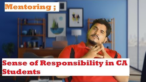 Sense of Responsibility|Mentoring Video|Online classes VS physical classes | Hafiz Junaid APFA,CA(F)