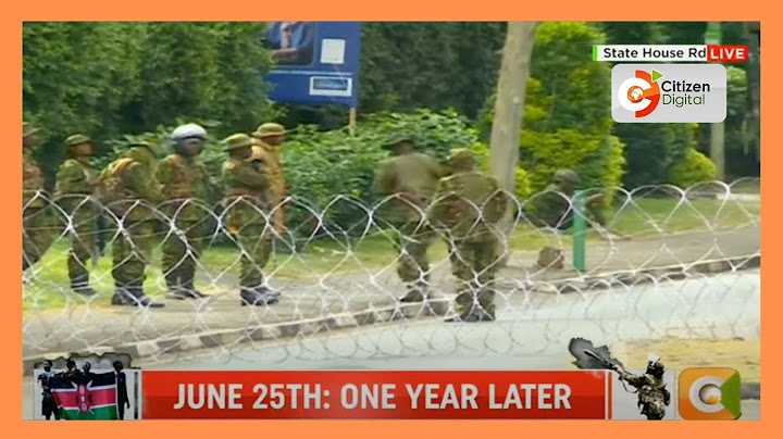 Razor-sharp wires erected on roads leading to State House ahead of Gen Z protests